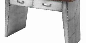 INDUSTRIAL STYLE RIVETED PANEL DESK