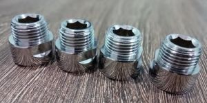 Brass Silver CP Extension Nipples