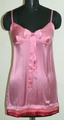 Women Satin Night Dress