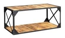 Wood Top Coffee Table