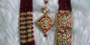 Beautiful Semi Precious Beads Charm Necklace