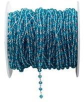 Blue Topaz Faceted Beaded