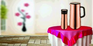 Copper Jug & Bottle Set