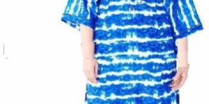 Rayon Tie Dye Poncho Kaftan