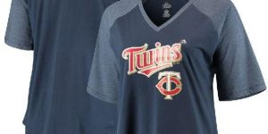 Half Sleeves V Neck T-Shirt