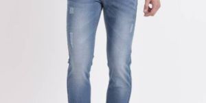Mens High Waisted Jeans
