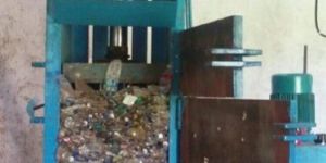 Mild Steel Hydraulic Baling Press Machine