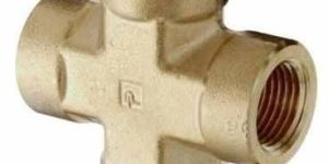 Brass Pipe Cross