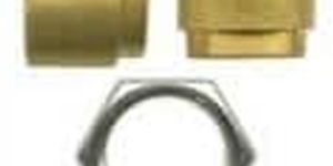Precision Brass Fuse Holder and Hex Nut