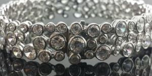 Bracelet Pretty Round Cubic Zirconia Unique Style Jewelry