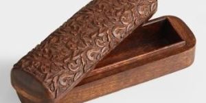 Hand-Carved Wood Tablet Stand