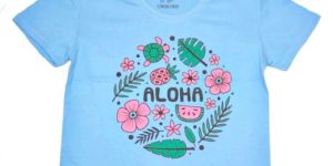 Ladies Half Sleeves Crop Top