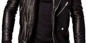 Mens Black Leather Jacket