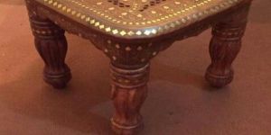 Wooden Carved Small Table