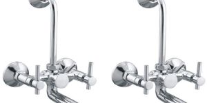 Drizzle Wall Mixer 2 in 1 Tarim Brass - Set of 2