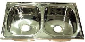 Stainless Steel Double Bowl Kitchen Sink