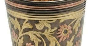 Coloured Brass Planter