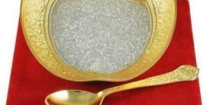 Apple Double Tone Plated Bowl Set