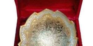 Leaf Double Tone Plated Bowl Set