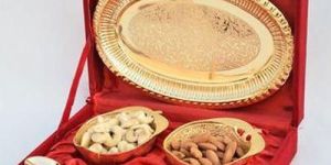 Gold Plated Apple Bowl Set