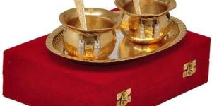 Gold Plated Bowl Set