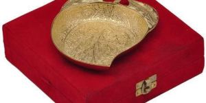 Gold Plated Mango Bowl