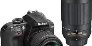 Nikon D3400 Digital DSLR Cameras (18-55mm 70-300mm)