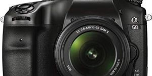 Sony A68 Body 18-55 mm Zoom Lens DSLR Camera