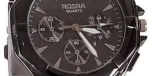 Rosra Black Analog Watch