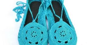 Crochet Lace Shoes