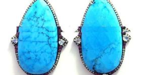 New Style Silver Damon Earring