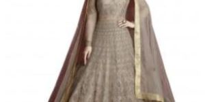 Dress Net Semi Stiiched Salwar Suit