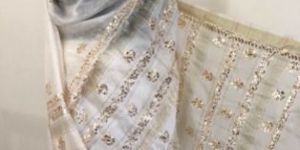 Chanderi Silk Mukaish Saree