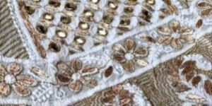 Mirror Work Gota Patti Chikankari Anarkali
