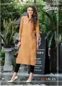 Plain Cotton Kurti