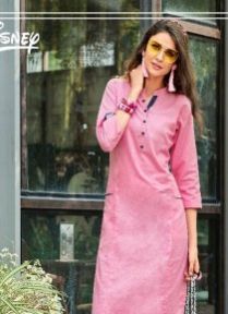 Plain Cotton Kurtis