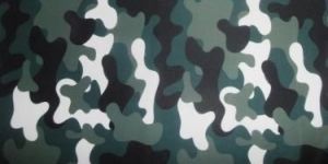 Camouflage Print Scuba Knit Fabric