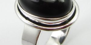 Sterling Silver Black Onyx Ring
