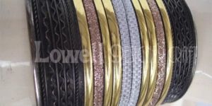 LEATHER CORD CUFFLINK