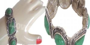 STONE METAL BRACELET