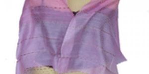 THREE TONE SILK SCARF