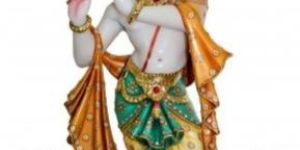 Indian God Krishna Statue from Marble