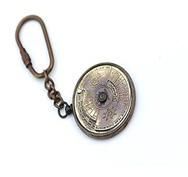 Collectible Solid Brass Calendar Key Chain