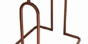 Metal Side Table with Granite Marble Top