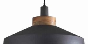 Outer Graphite & Inner Copper Pendant Light