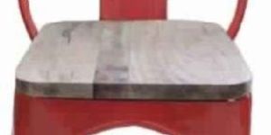 Wooden & Metal Designer Chair