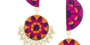 Earrings Silk Thread Earring