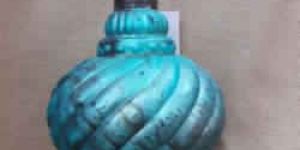 Christmas Tree Decorative Brown Blue Hanging Bauble