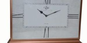 Rectangle Copper Mantle Clock