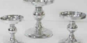 Recycled Aluminum Small Candle Holder